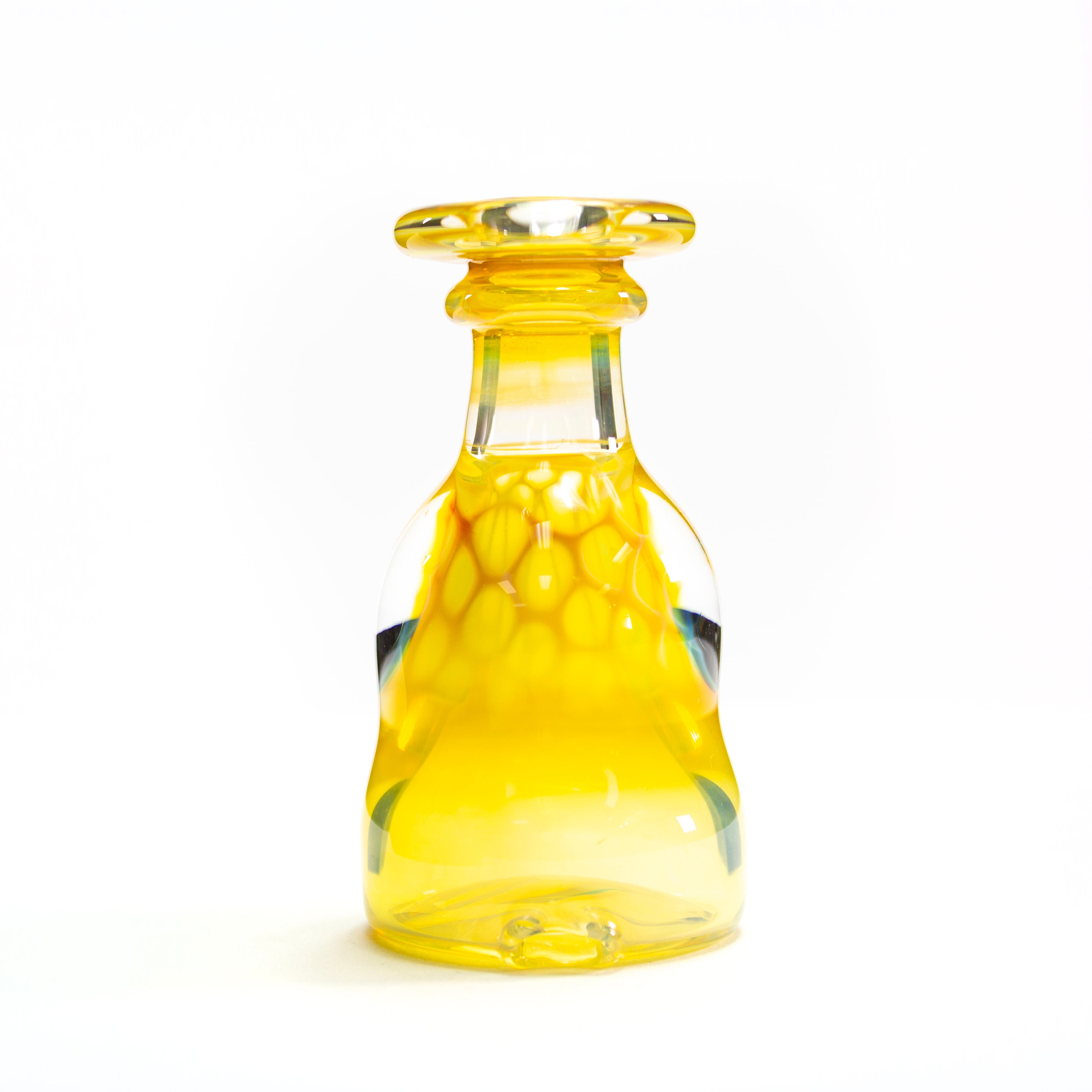 Catfish Glass Fumed Lip Honeycomb Dry Top #CAF27 - Planet Caravan